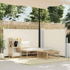 Seitenmarkise Solimna 120x600cm Creme