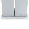 Rote ausziehbare Seitenmarkise Solimna 120x600cm