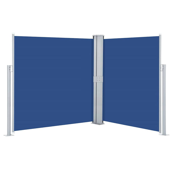 Blaues einziehbares Seitenmarkise Solimna 140x600cm