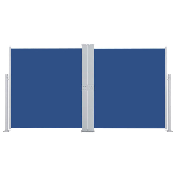Blaues einziehbares Seitenmarkise Solimna 140x600cm