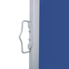 Blaues einziehbares Seitenmarkise Solimna 140x600cm