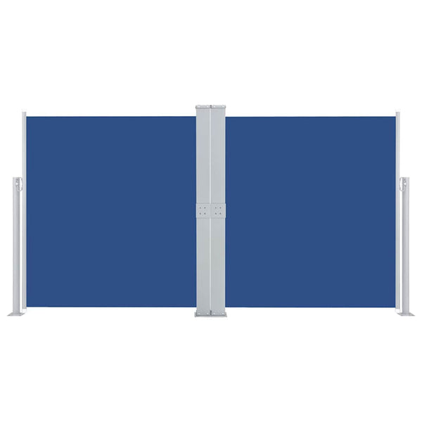 Blauer ausziehbarer Seitenmarkise Solimna 160x600cm