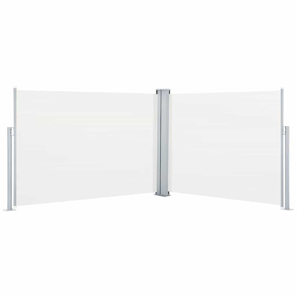 Creme einziehbare Seitenmarkise Solimna 120x1000cm