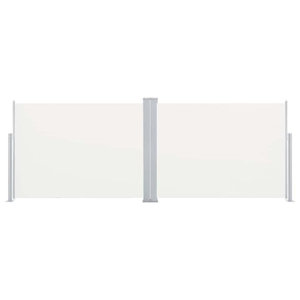 Creme einziehbare Seitenmarkise Solimna 120x1000cm