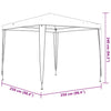 Blaues Partyzelt Nam 2,5x2,5 m