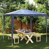 Blaues Partyzelt Nam 2,5x2,5 m