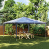 Blaues Partyzelt Nam 4x4 m
