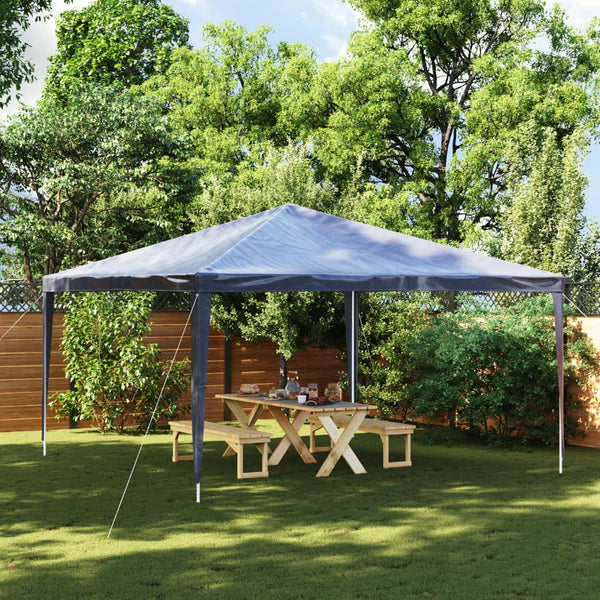 Blaues Partyzelt Nam 4x4 m