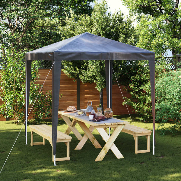 Anthrazit Profi-Festzelt Nam 2x2 m