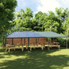 Grünes Profi-Festzelt Nam 4x9 m (90 g/m²)