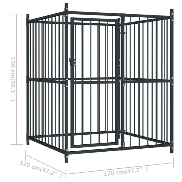 Hundezwinger Isai 120x120x150cm