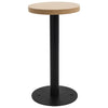Hellbrauner Bistrotisch Iraida 40 cm (MDF)