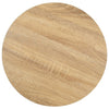 Hellbrauner Bistrotisch Iraida 40 cm (MDF)