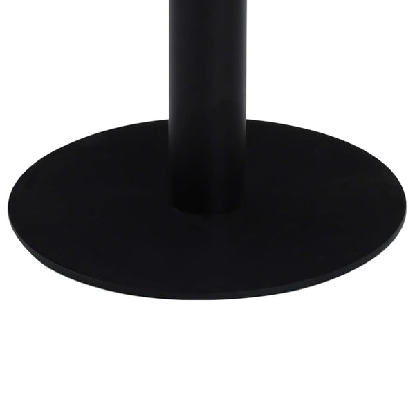 Dunkelbrauner Bistrotisch Iraida 40cm (MDF)