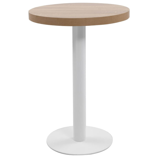 Bistrotisch Iraida 60 cm hellbraun (MDF)
