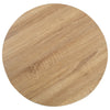 Iraida 60cm hellbrauner Bistrotisch (MDF)