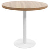 Bistrotisch Iraida 80cm hellbraun (MDF)