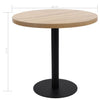 Iraida Bistrotisch hellbraun 80cm (MDF)
