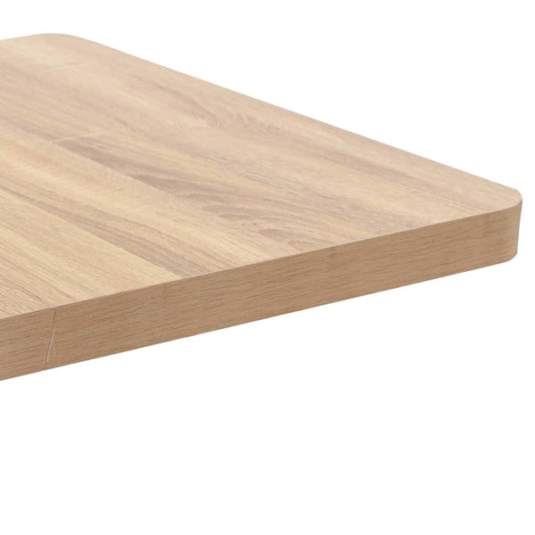 60x60cm hellbrauner Bistrotisch Procobie (MDF)
