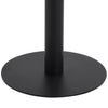 Dunkelbrauner Bistrotisch Procobie 60x60cm (MDF)