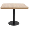 80x80cm hellbrauner Procobie Bistrotisch (MDF)
