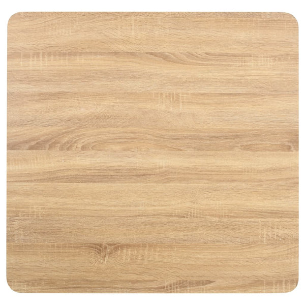 80x80cm hellbrauner Procobie Bistrotisch (MDF)