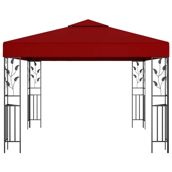 Weinroter Pavillon Rey 3x3 m