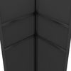 Anthrazitfarbener Pavillon mit Doppeldach Ghenia 3x3 m