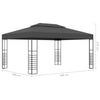 Anthrazit Pavillon Maegan 3x4 m