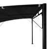 Anthrazitfarbener Gartensonnenpavillon Dinistranschi 4x3x2,55 m