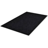 Schwarze Fußmatte Irofte 117x220cm (PVC)