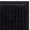 Schwarze Fußmatte Irofte 117x220cm (PVC)