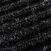 Schwarze Fußmatte Irofte 117x220cm (PVC)