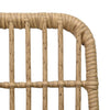 Eichenholz-Gartenstühle Alsacia (2 Stück Polyrattan)