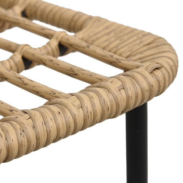 Eichenholz-Gartenstühle Alsacia (2 Stück Polyrattan)