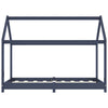Graues Kinderbettgestell Satmar 70x140cm (Kiefer)