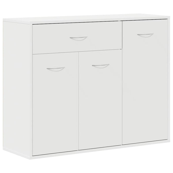 Valkoinen senkki Botskor 88x30x70cm (puinen)