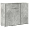 Betongraue Kommode Botskor 88x30x70cm (Holz)