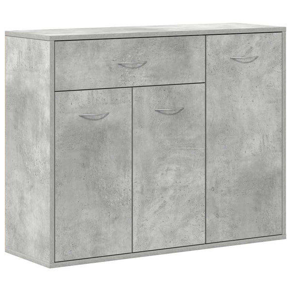 Betongraue Kommode Botskor 88x30x70cm (Holz)