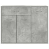 Betongraue Kommode Botskor 88x30x70cm (Holz)