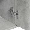 Betongraue Kommode Botskor 88x30x70cm (Holz)