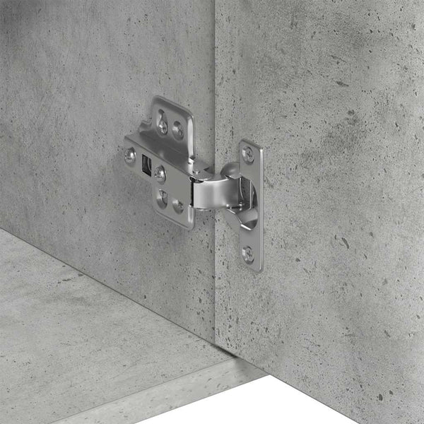 Betongraue Kommode Botskor 88x30x70cm (Holz)