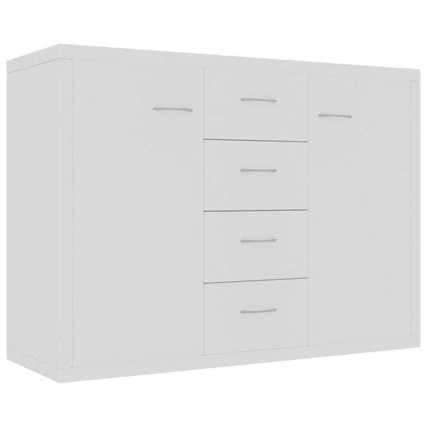 Valkoinen senkki Aracsia 88x30x65cm (puinen)