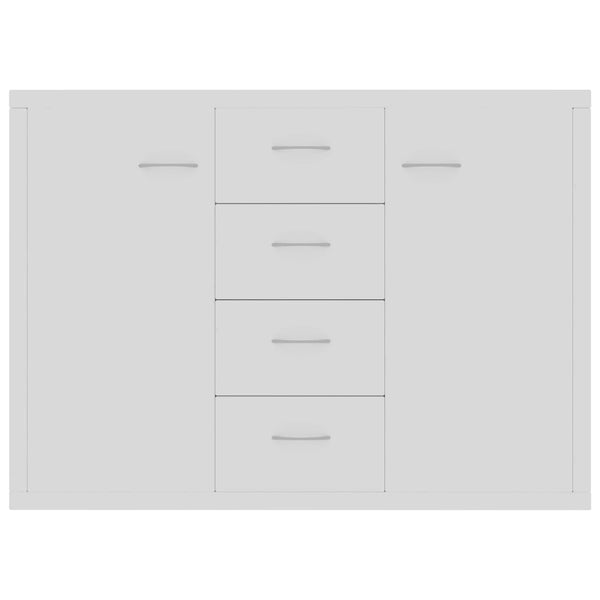 Valkoinen senkki Aracsia 88x30x65cm (puinen)
