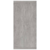 Betongraues Sideboard Aracsia 88x30x65cm (Holz)