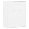 Weißes Sideboard Evienta 60x30x75cm (Holz)