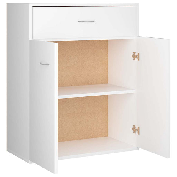 Weißes Sideboard Evienta 60x30x75cm (Holz)