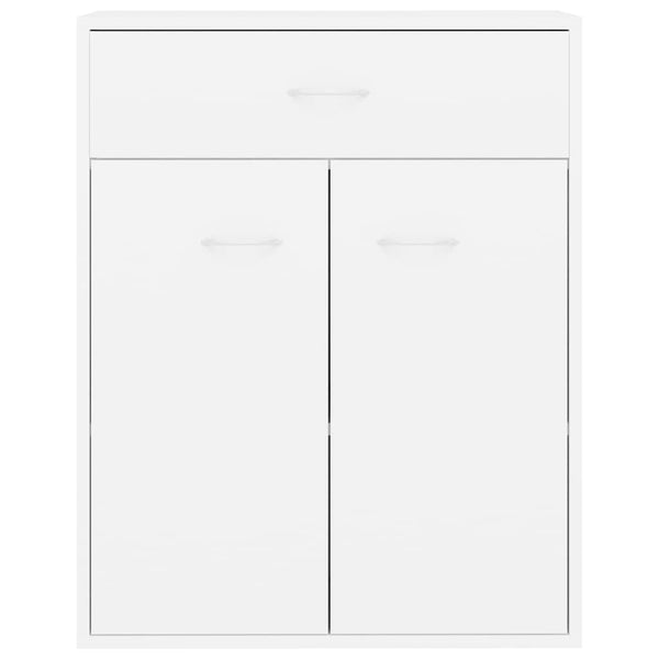 Weißes Sideboard Evienta 60x30x75cm (Holz)