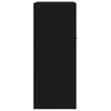 Schwarzes Sideboard Evienta 60x30x75cm (Spanplatte)