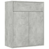 Betongraues Sideboard Evienta 60x30x75cm (Holz)